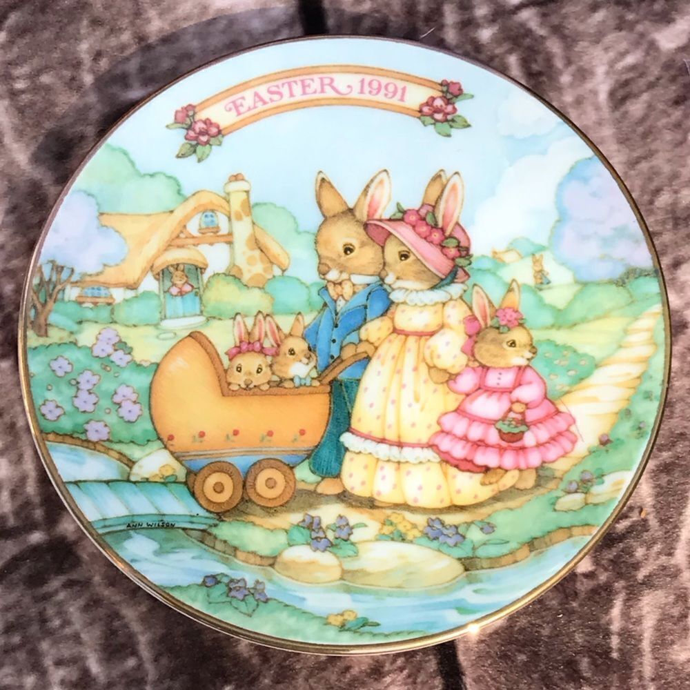 Easter Plate - Avon - Picture 7 of 7